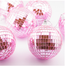 Afbeelding in Gallery-weergave laden, Kerstbal Disco - Licht Roze
