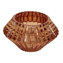 Afbeelding in Gallery-weergave laden, Glazen waxine- en kaarsenstandaard - Sandstone
