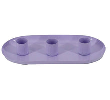 Afbeelding in Gallery-weergave laden, Kaarsenstandaard ovaal - Lila
