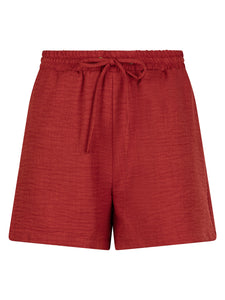 Short Famke - Stone red