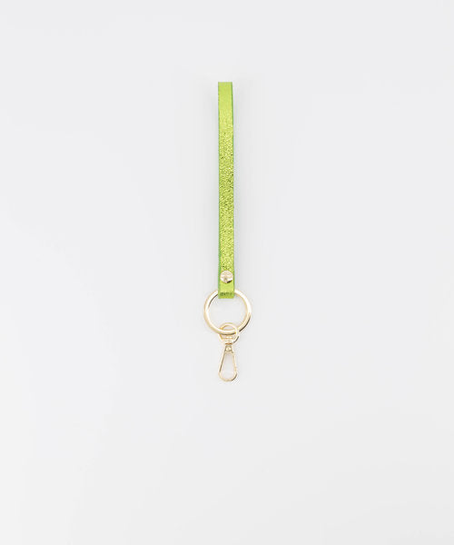 Sleutelhanger - Lichtgroen metallic