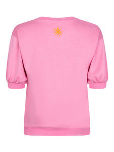 Sweater Flora - Pink/Soft orange