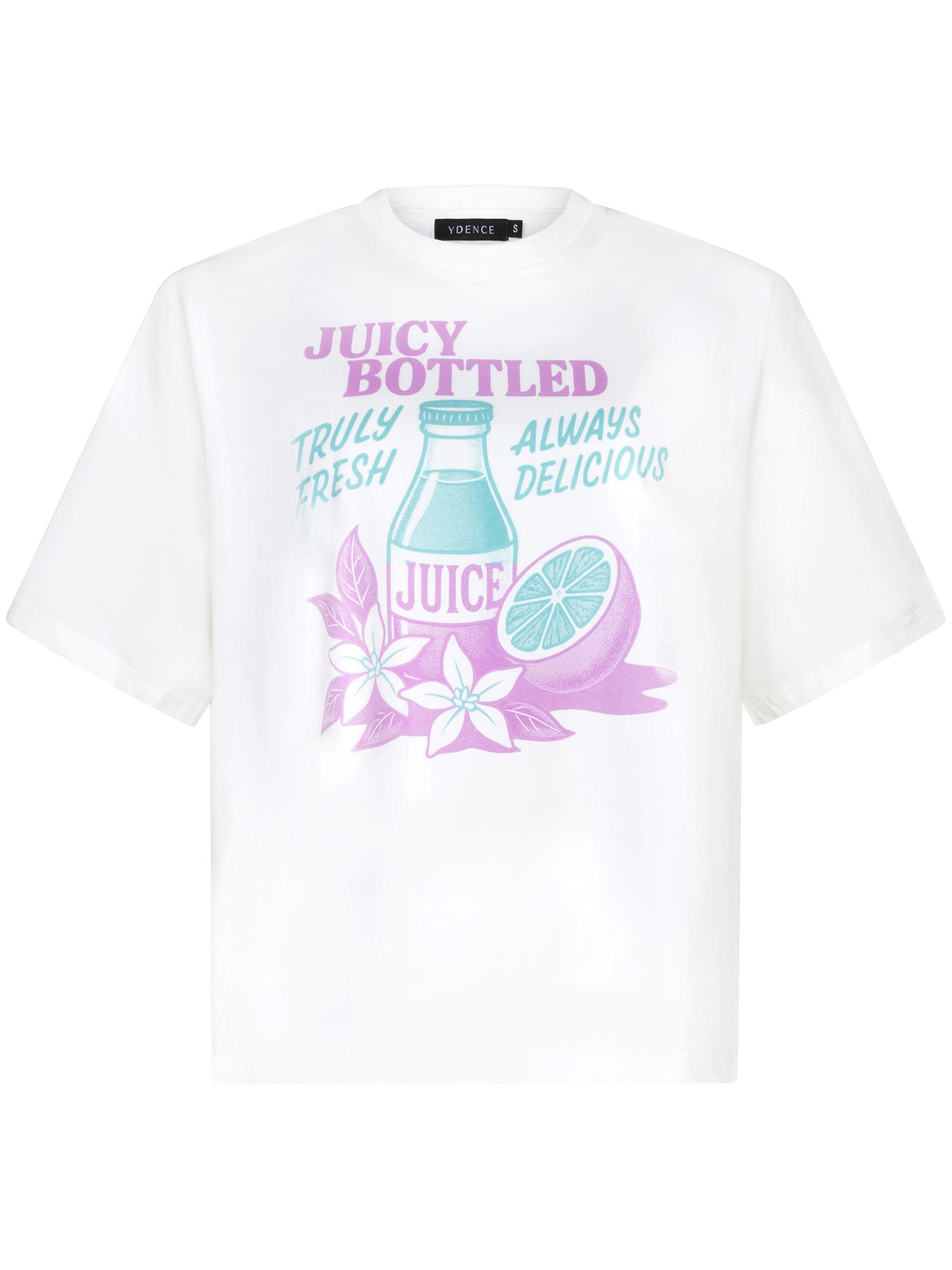 Ydence T-shirt Juicy bottle - Violet