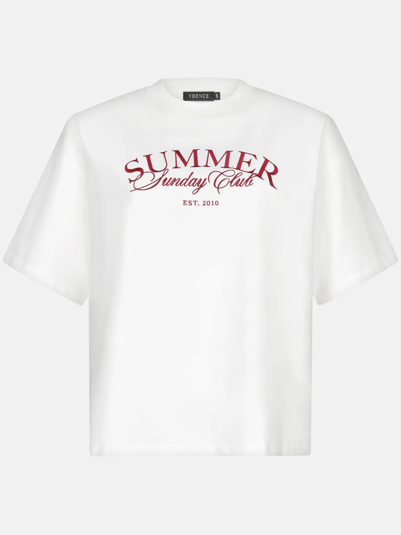 Ydence T-shirt Summer Sunday club - Brick red