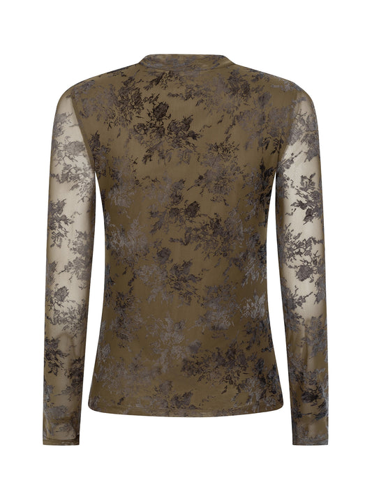Ydence Top Anouk - Olive
