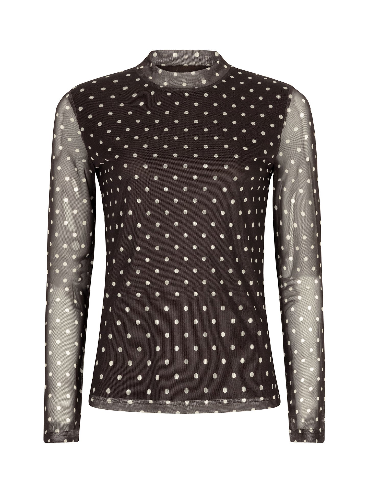 Ydence Top Bailey - Brown/Ecru