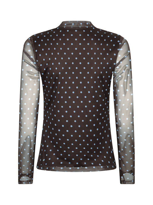 Ydence Top Bailey - Brown/blue