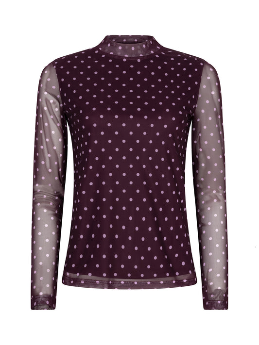 Ydence Top Bailey - Plum