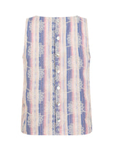 Afbeelding in Gallery-weergave laden, Top Cela - Denim blue/pink stripe
