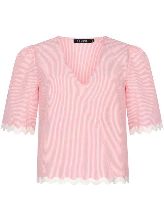 Ydence top Coco - Coral Pink