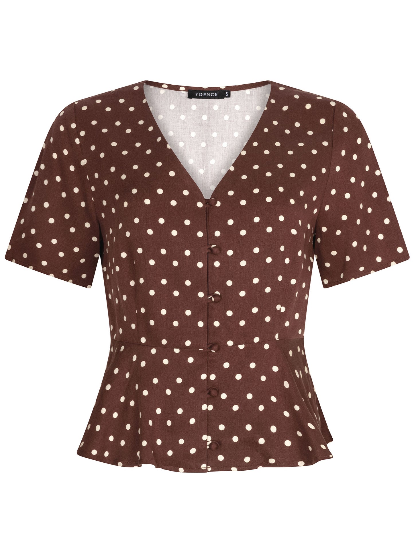 Ydence Top Luna - Brown