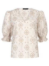 Afbeelding in Gallery-weergave laden, Top Minthe - Ecru/beige
