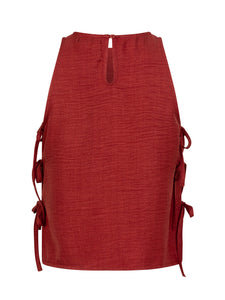 Top Nella - Stone red