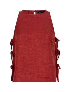 Top Nella - Stone red