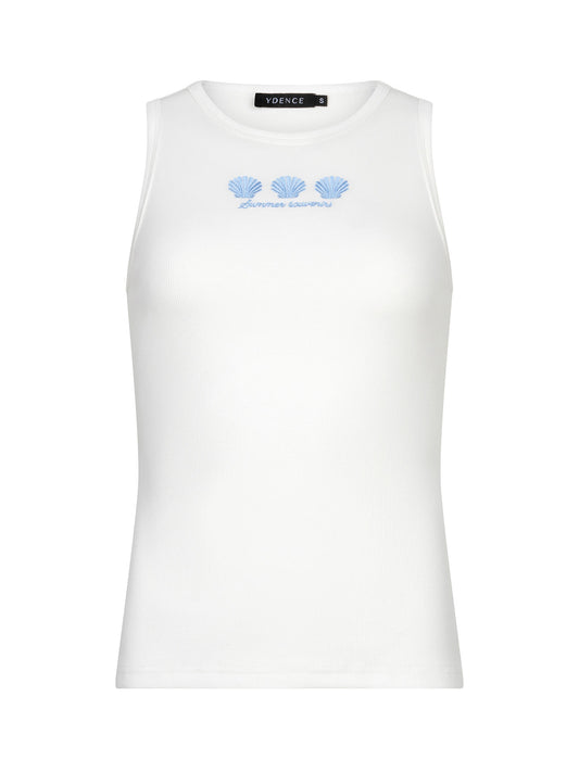 Ydence Top Sea shells - Off-white