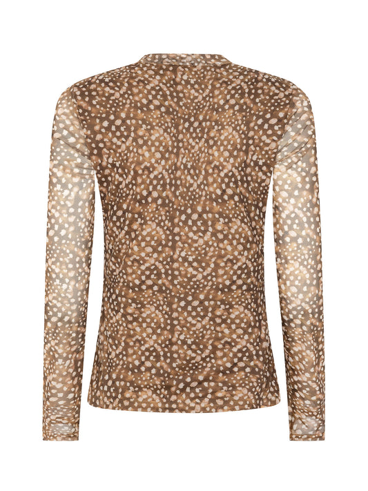 Ydence Top Willemijn - Bambi Print
