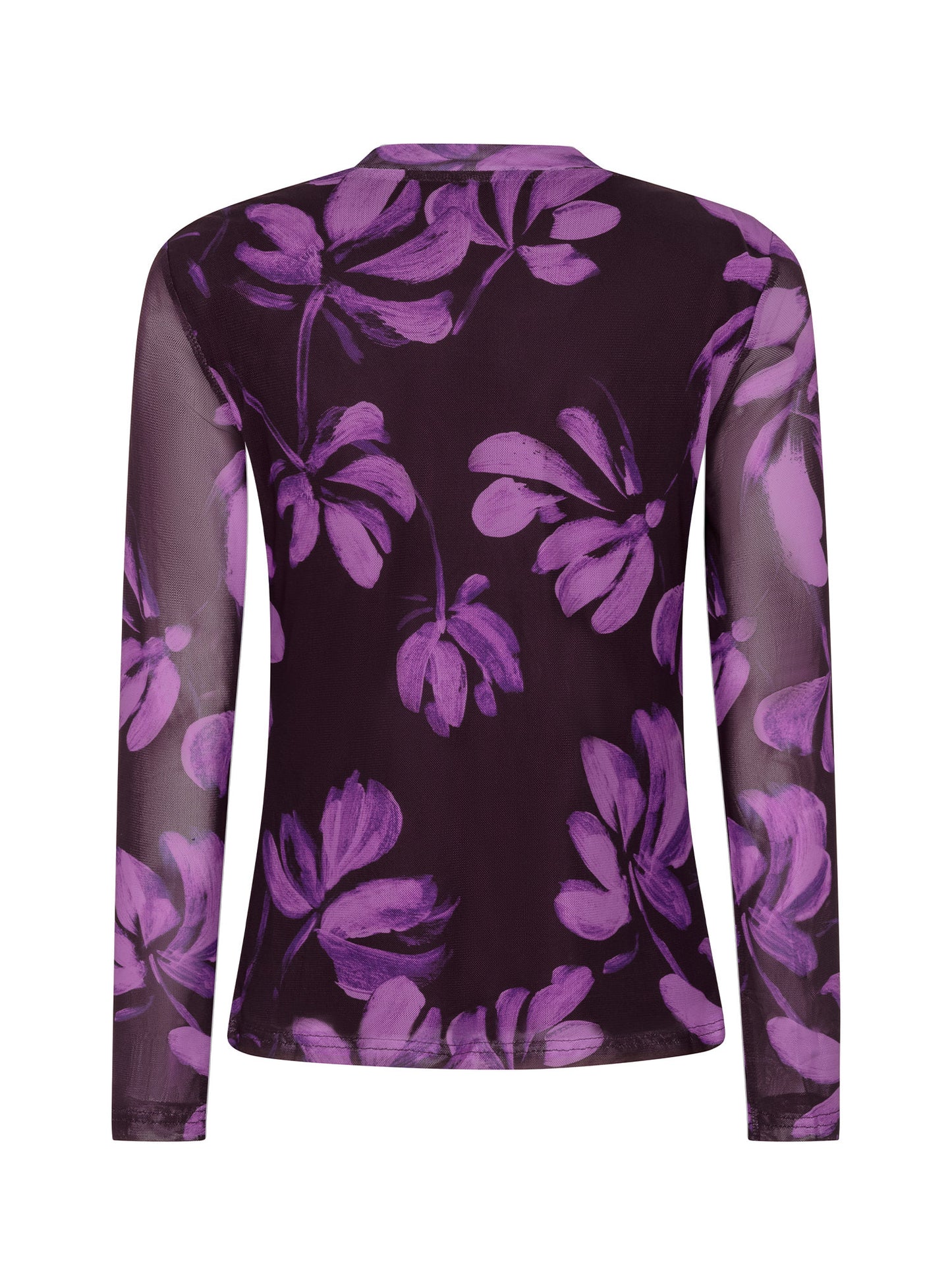 Ydence Top Willemijn - Plum flower