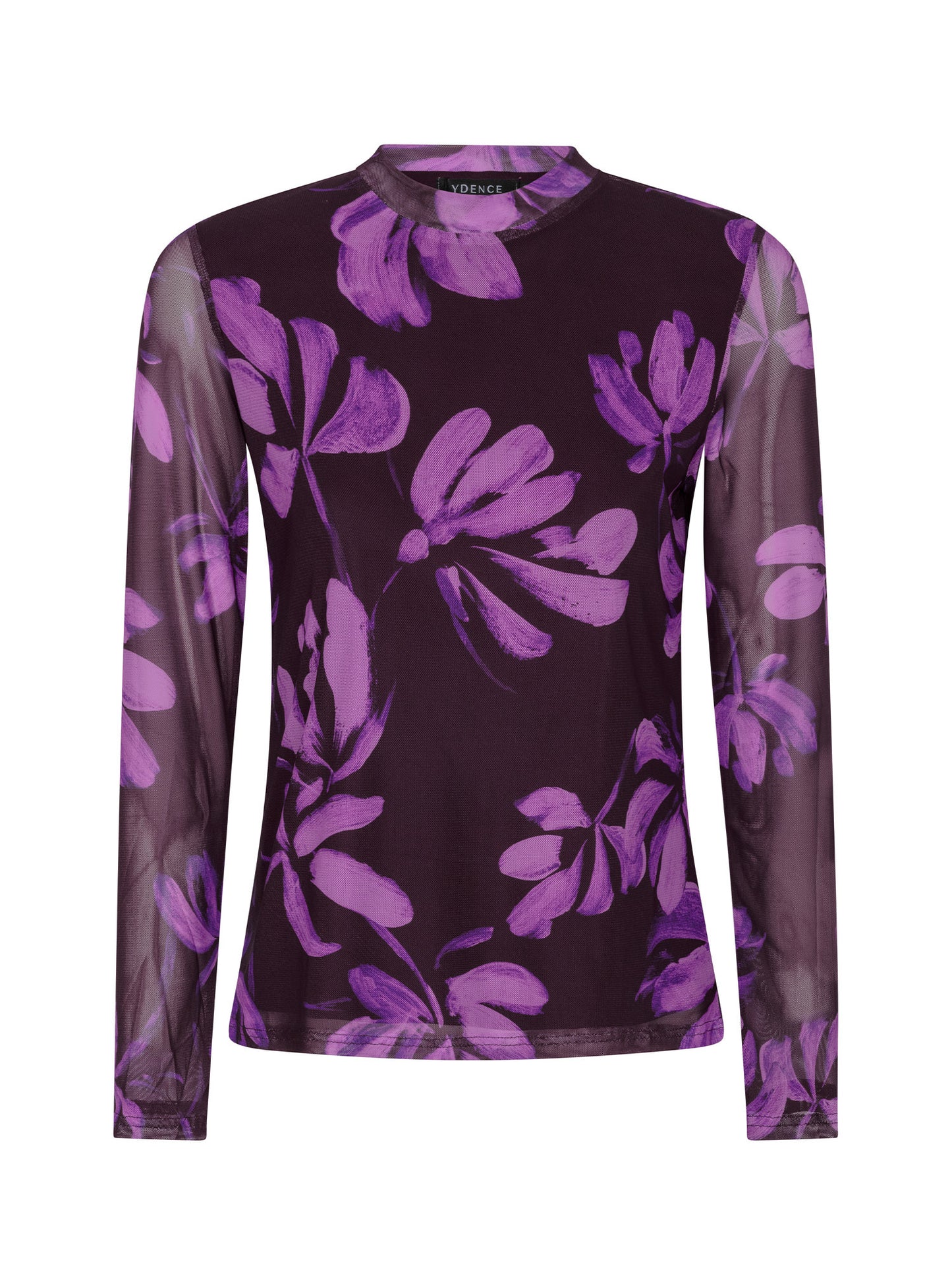 Ydence Top Willemijn - Plum flower