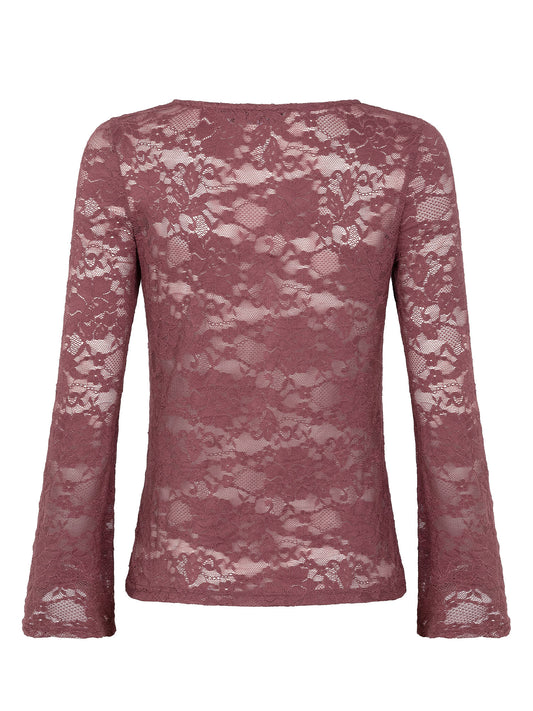 Ydence Top Ylene - Mauve