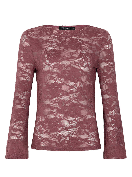 Ydence Top Ylene - Mauve