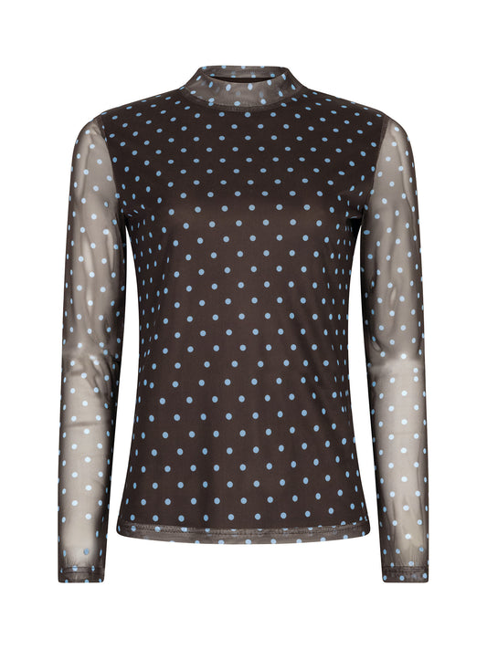 Ydence Top Bailey - Brown/blue
