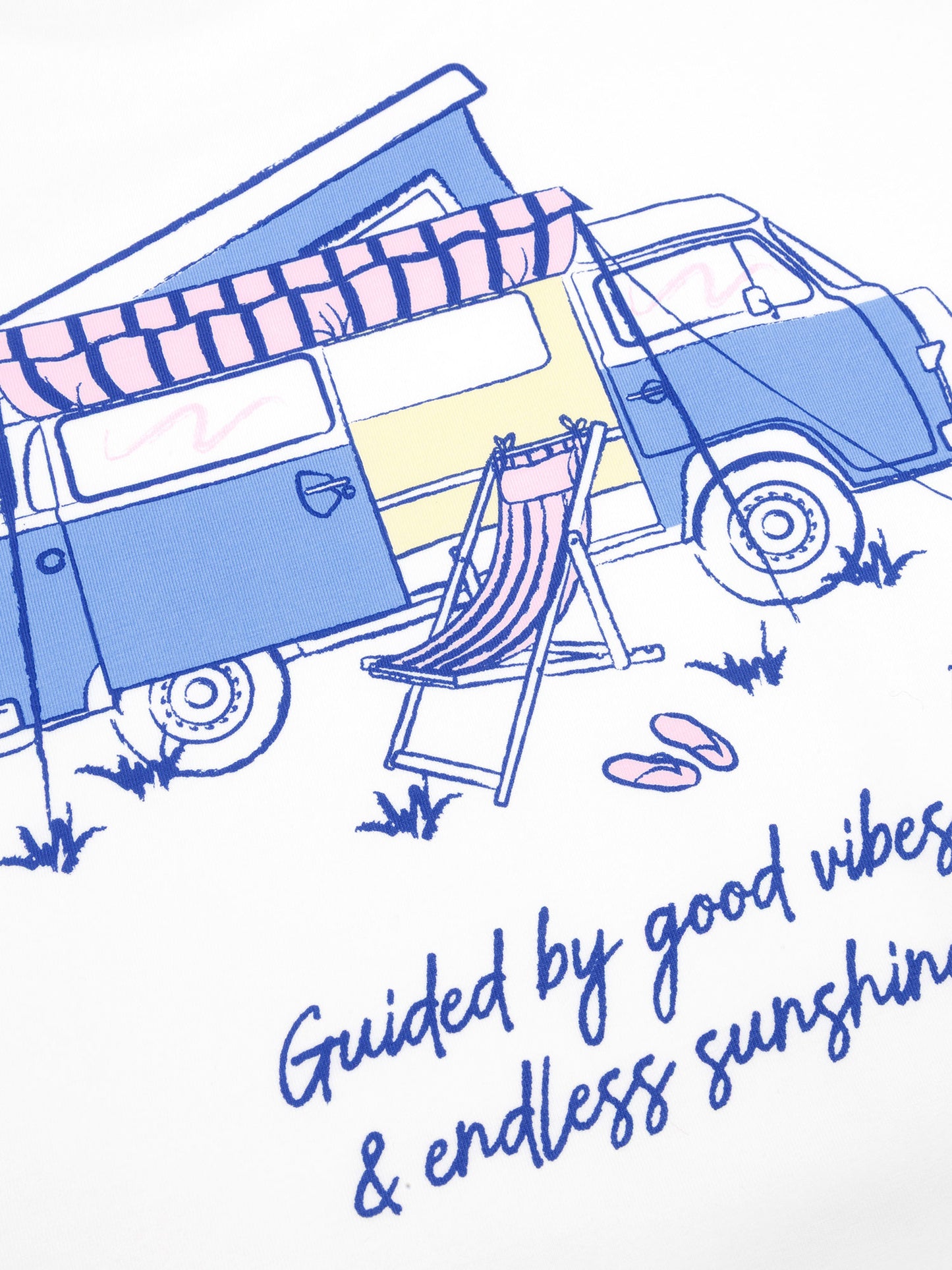 Ydence T-shirt Camper - Blue