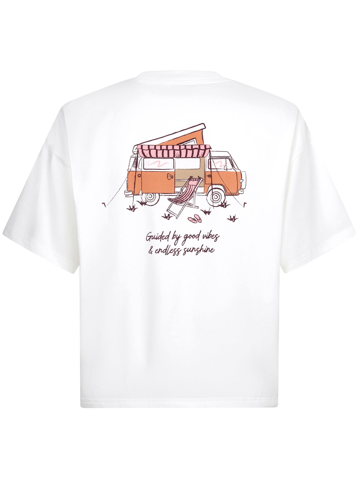 Ydence T-shirt Camper - Burnt orange
