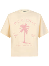 Afbeelding in Gallery-weergave laden, T- Shirt Palm trees - Ecru
