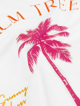 Afbeelding in Gallery-weergave laden, T-shirt Palm trees -Off white/multi
