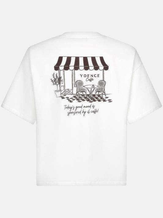 Ydence T-shirt Ydence cafe - Off white