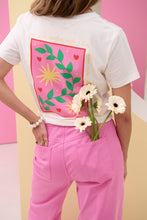 Afbeelding in Gallery-weergave laden, T- Shirt la dolce vita - Pink/green
