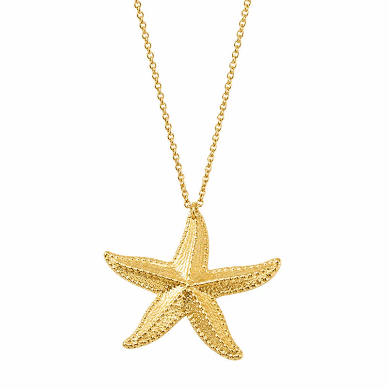 Lange ketting zeester - Goud