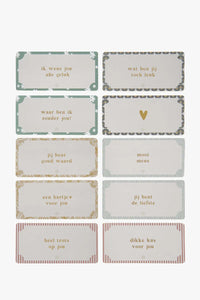 Complimentenkaartjes (10 x) in doosje Zuss