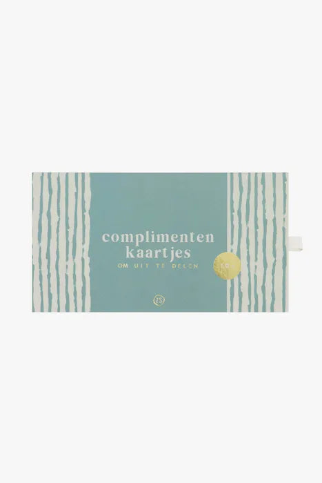 Complimentenkaartjes (10 x) in doosje Zuss