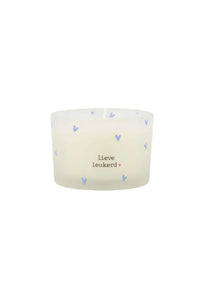 Zusss Geurkaars in wikkel lieve leukerd - Blauw