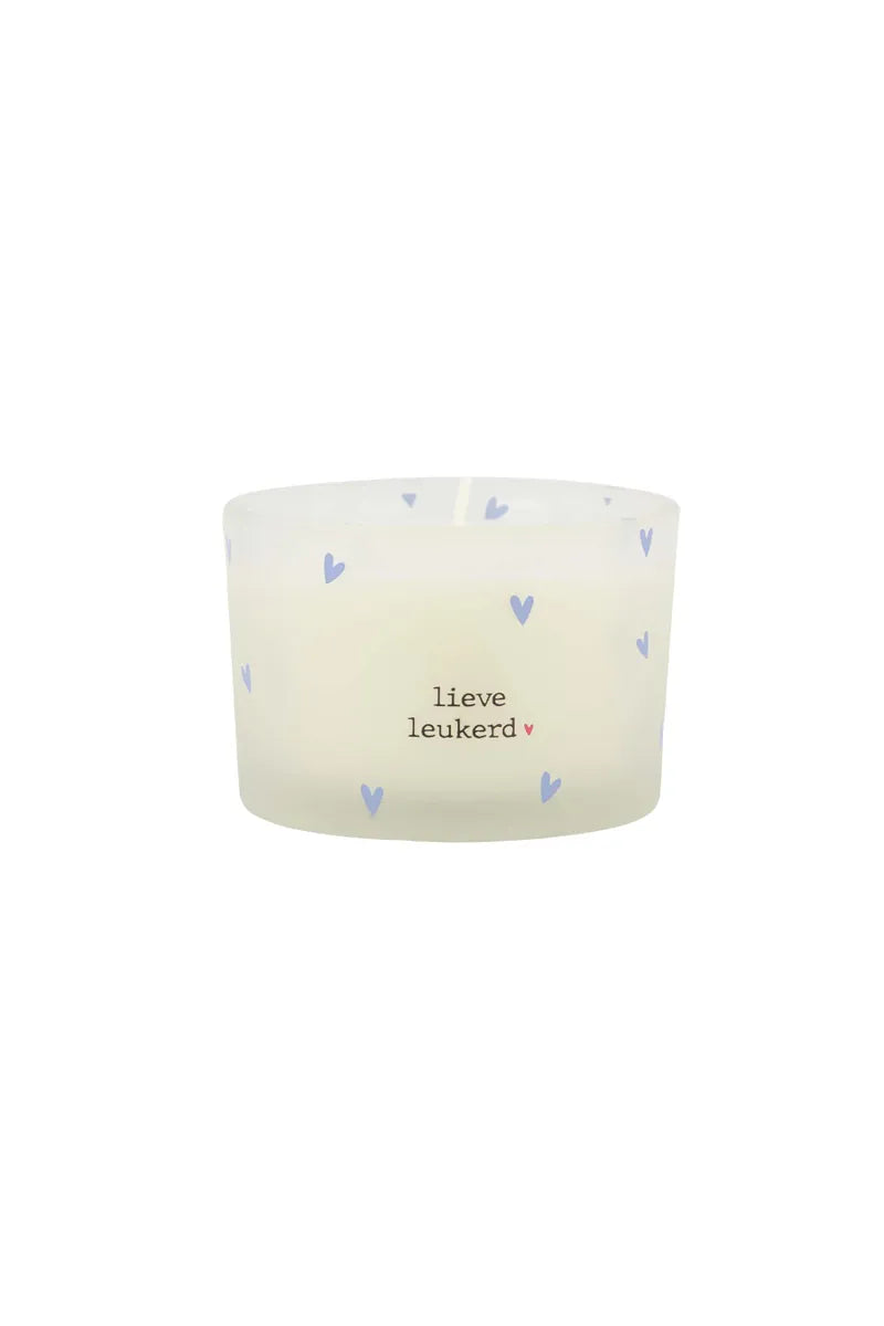 Zusss Geurkaars in wikkel lieve leukerd - Blauw