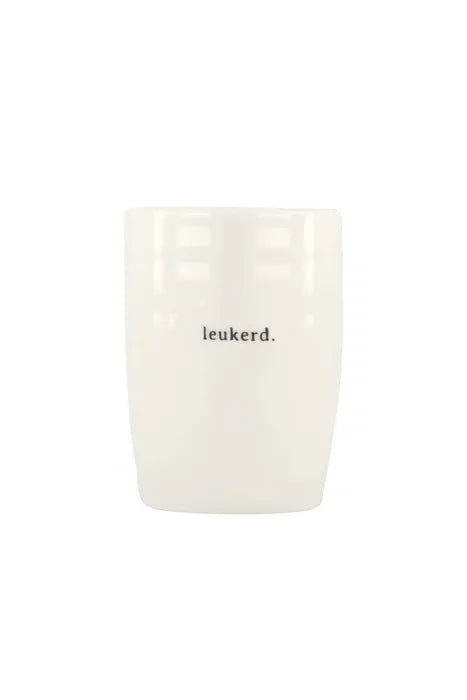 Zusss Koffiemok leukerd - Wit