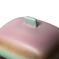 Botervloot - HK living 70's butter dish Mercury