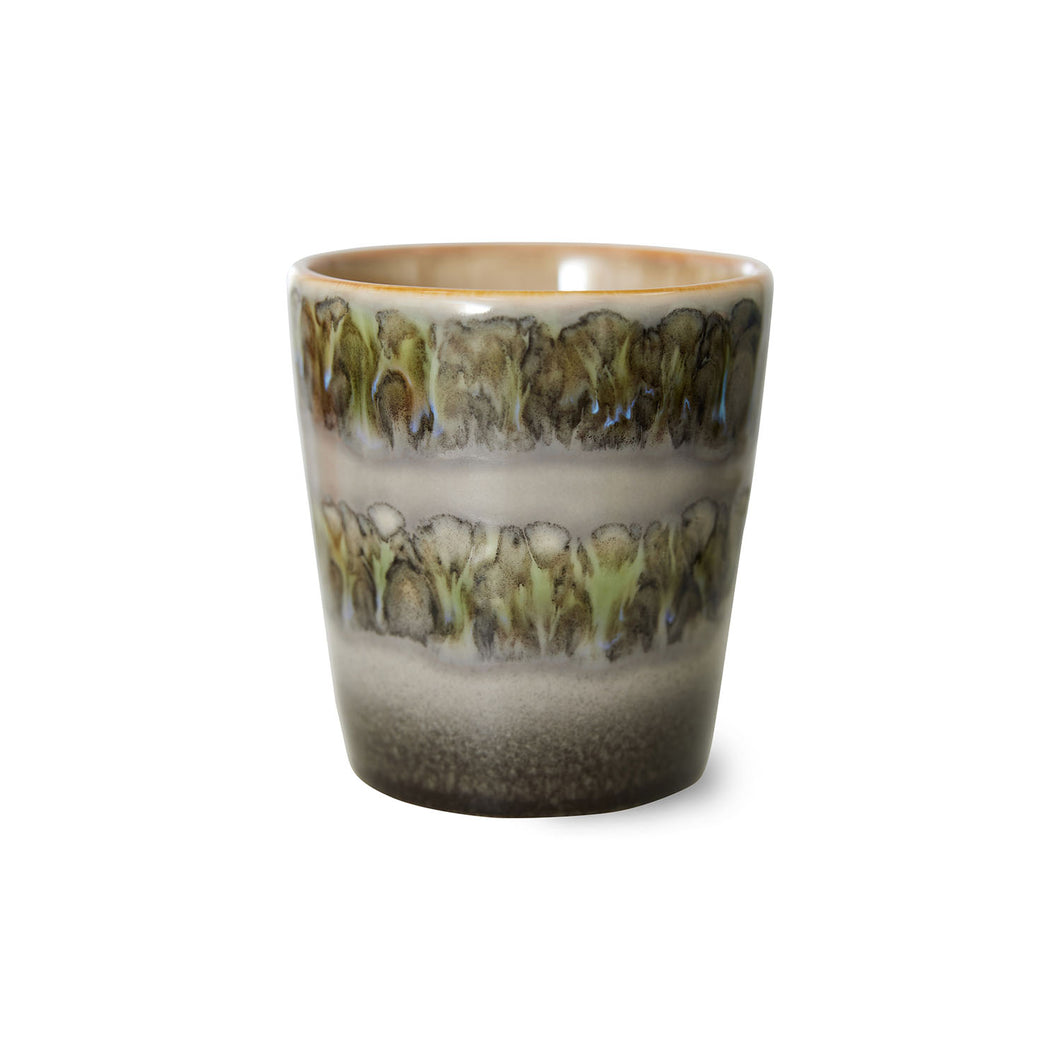 Hk Living 70s ceramics - Coffee mug fern