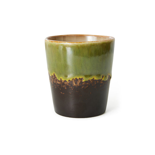Hkliving 70s ceramics - Coffee mug Algae