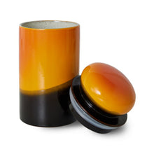 Afbeelding in Gallery-weergave laden, Voorraadpot - HK living 70&#39;s storage jar Sunshine
