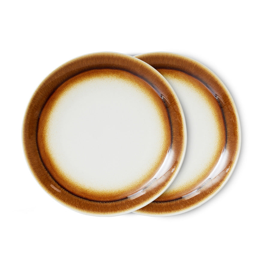 Dinner plates - HK Living 70's Supernova