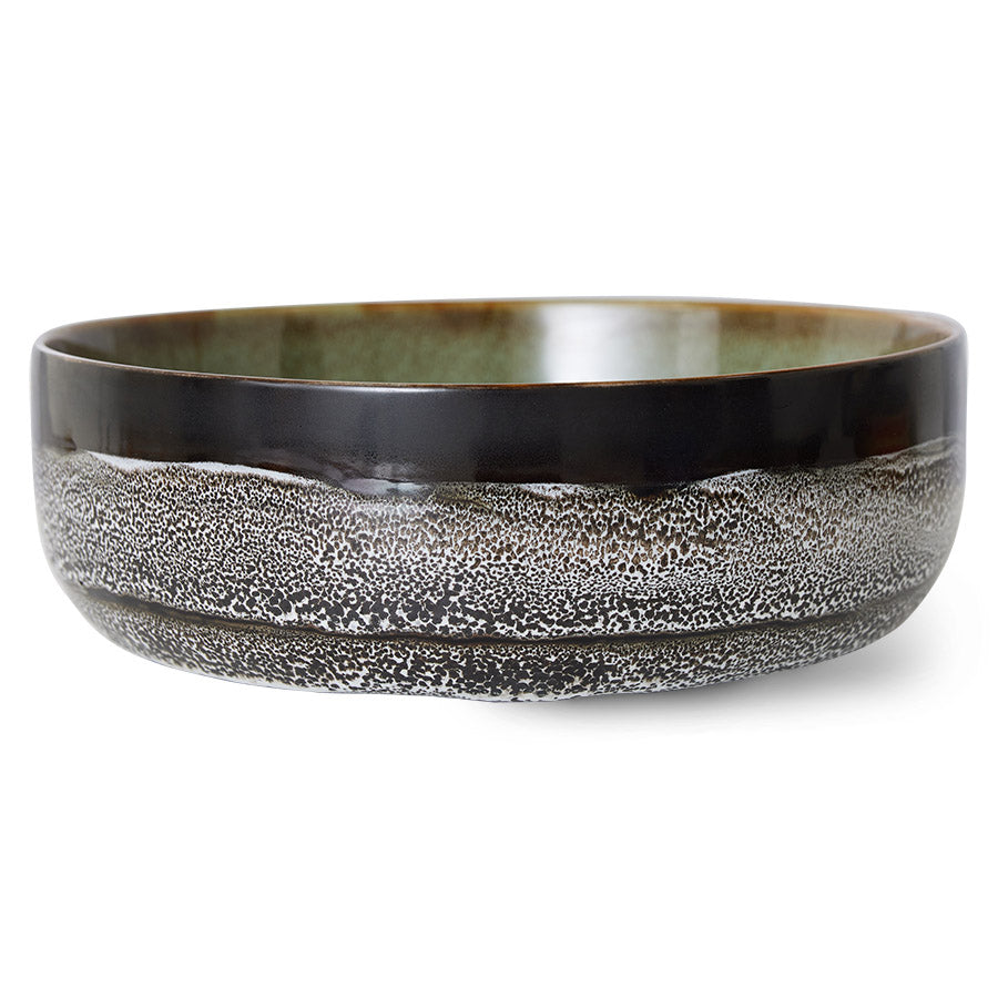 70s ceramics: salad bowl - Rock on