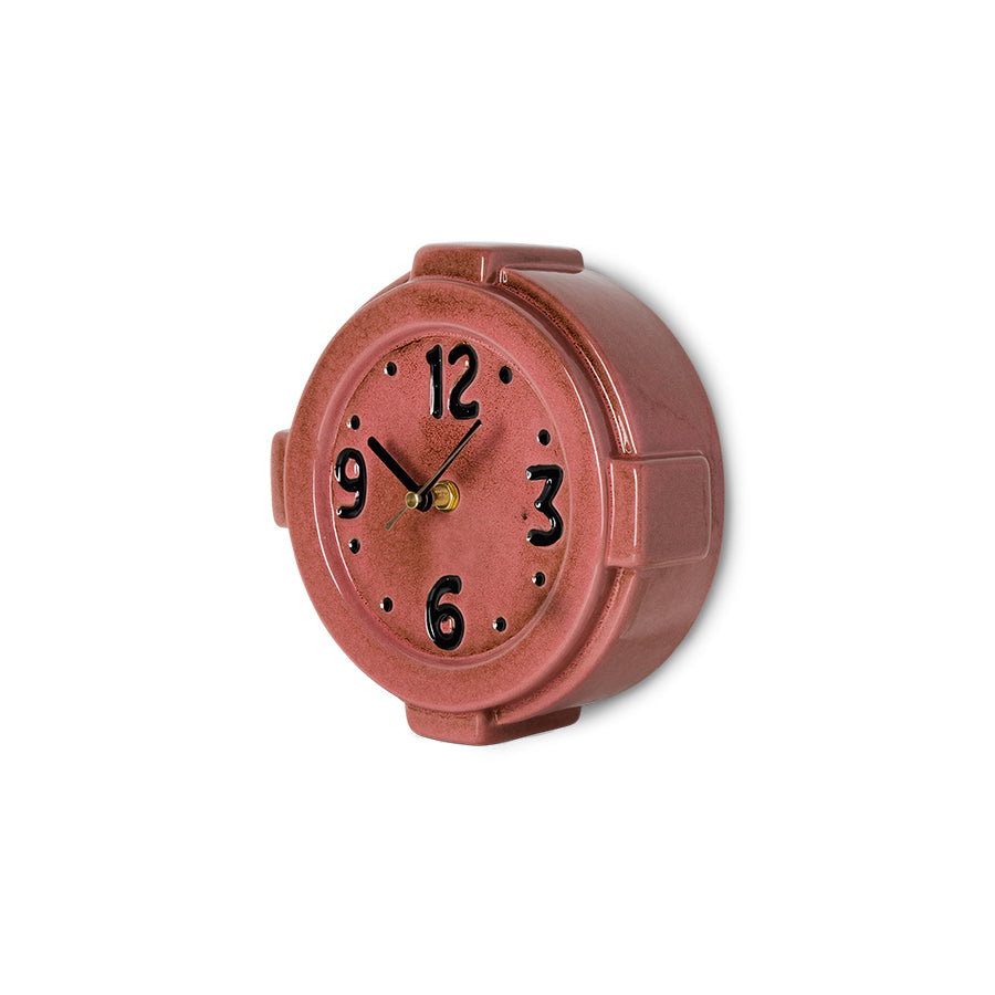 Hkliving Retro ceramic - Wall clock, Pink