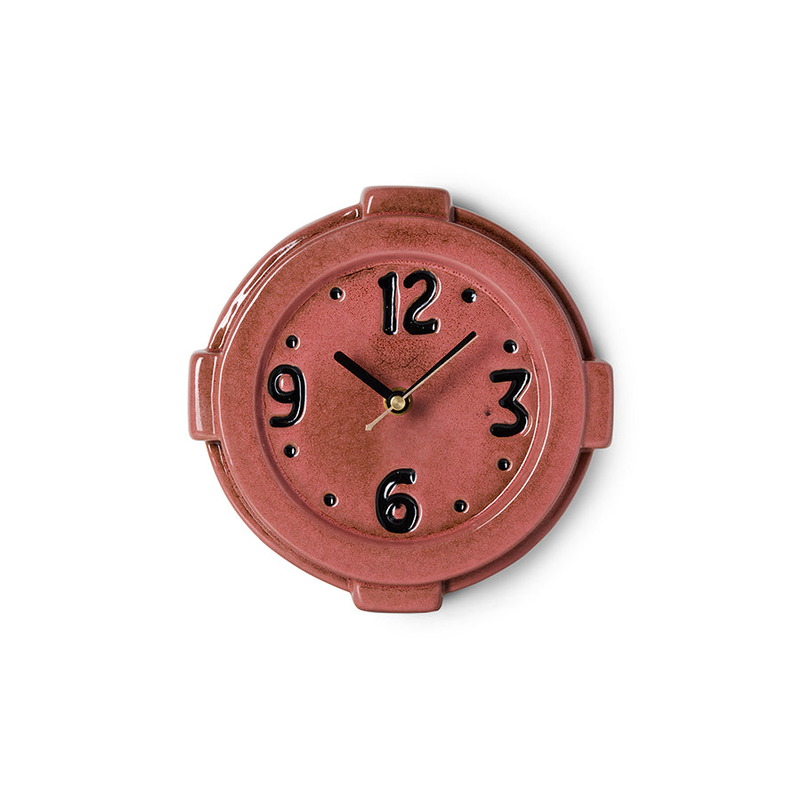 Hkliving Retro ceramic - Wall clock, Pink