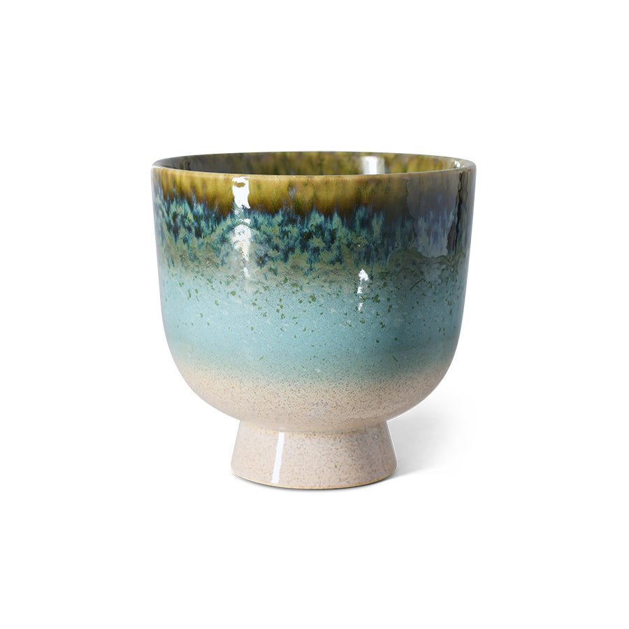 HK Living retro flower pot - Lagoon