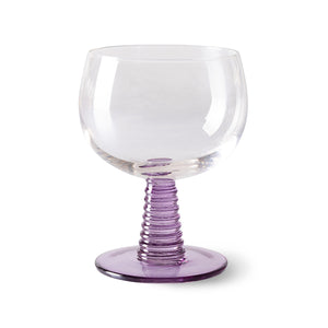 HK Living Wijnglas - Paars