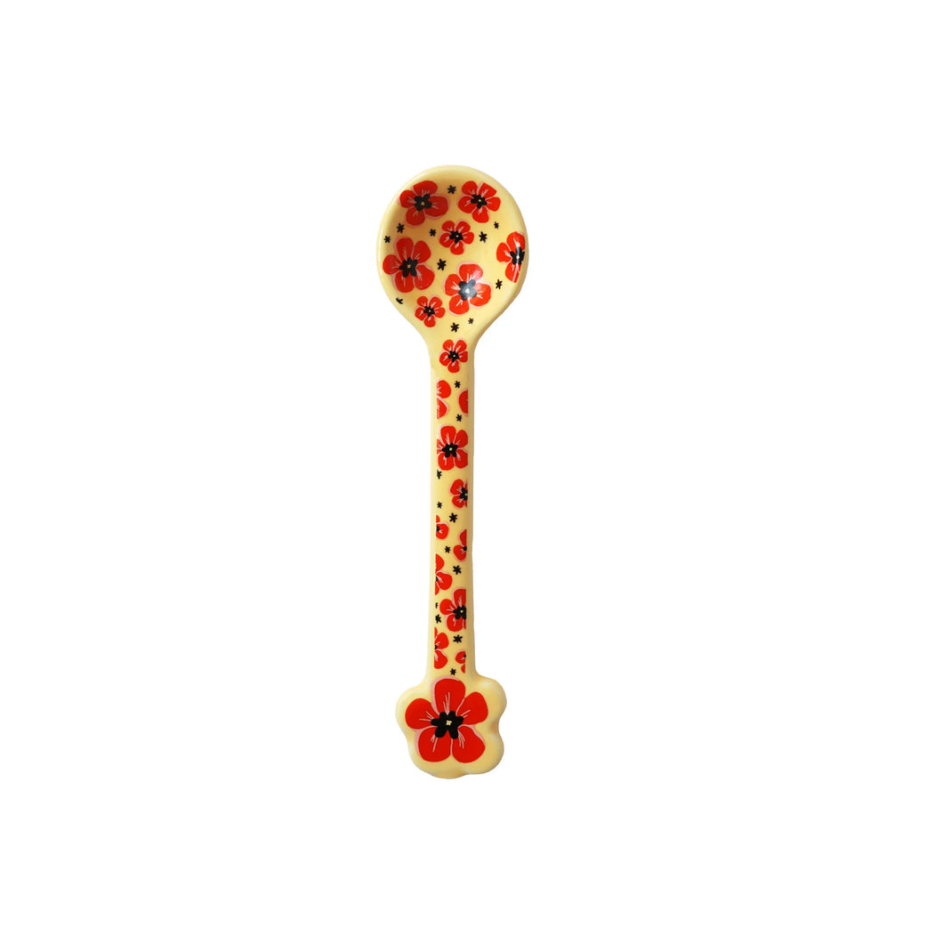 All The Luck In The World  Lepel - Geel met Klaprozen