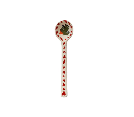 All the luck in the world - Lepel hartjes met vogel
