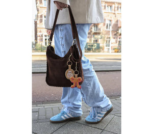 All The Luck In The World - Sleutelhanger met Kraaltjes - Strik